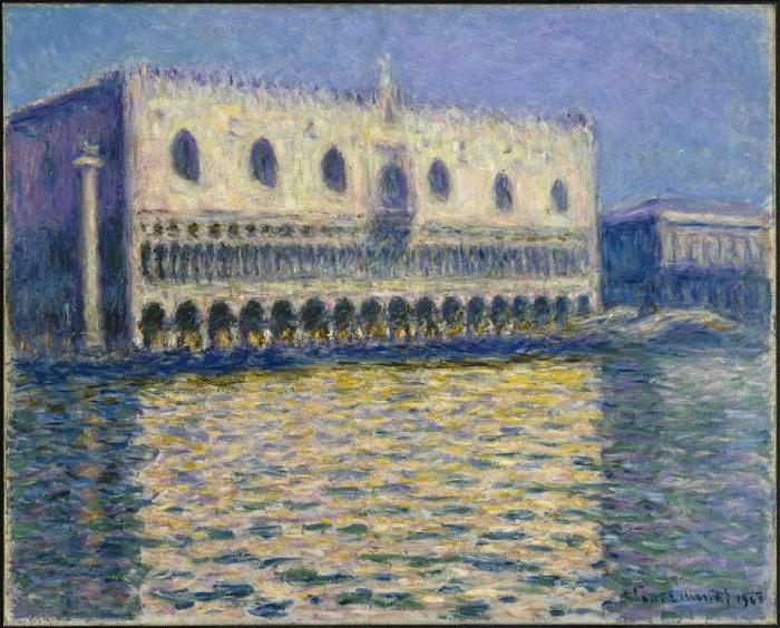 Claude Monet The Doge's Palace (Le Palais ducal) Spain oil painting art